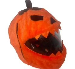 Cappello di zucca di Halloween per caschi integrali da moto
