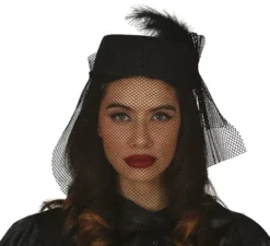 Cappello e il velo Black Widow
