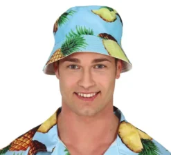 Cappello hawaiano con ananas per adulti