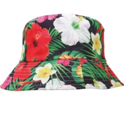 Cappello hawaiano con fiori tropicali per adulti