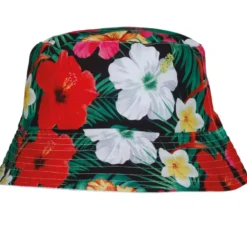 Cappello hawaiano con fiori tropicali per adulti