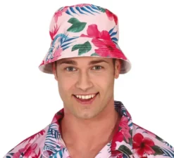 Cappello hawaiano di flamenco per adulti
