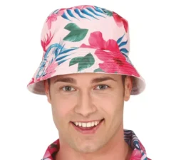 Cappello hawaiano di flamenco per adulti