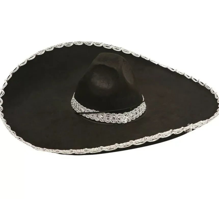 Cappello mariachi per bambini neri messicani