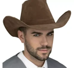 Cappello marrone ovest