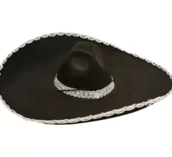 Cappello messicano o mariachi neri feltro adulto