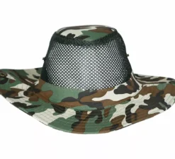 Cappello militare per adulti con rete