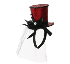 Cappello Mini rosso con Diadema