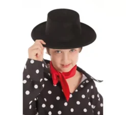 Cappello nero cordovan