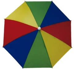 Cappello ombrello multicolore da 55 cm