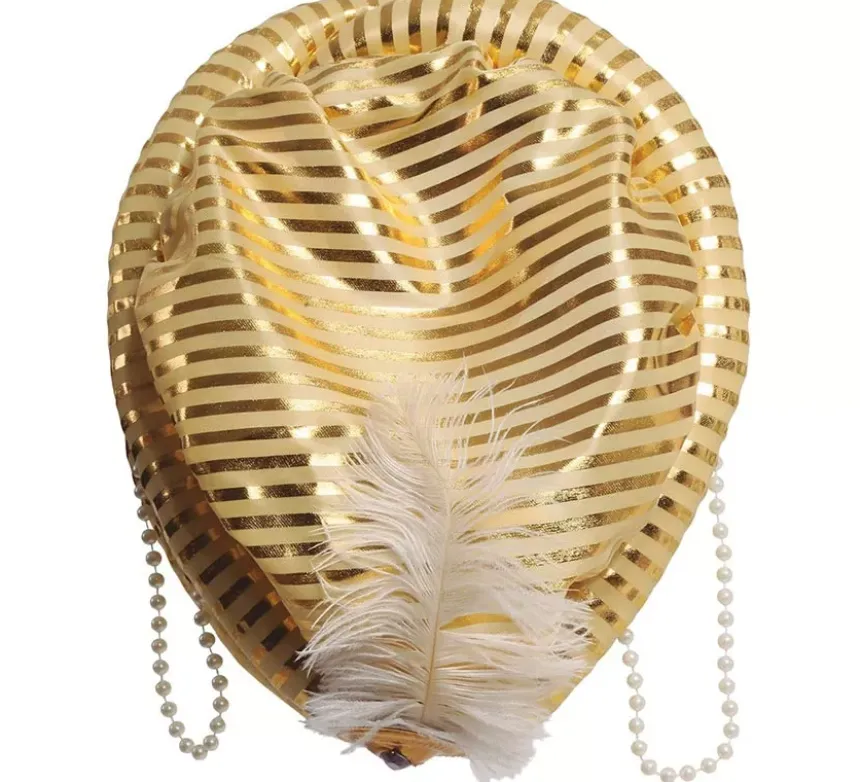 Cappello o turbante di maharajah o pagina reale