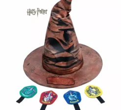 Cappello Parlante di Harry Potter con distintivi
