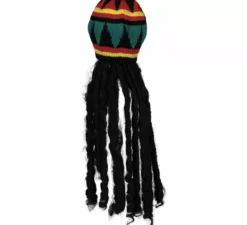 Cappello rasta con capelli classici da adulto