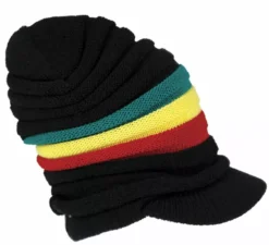 Cappello Rasta per adulti con visiera