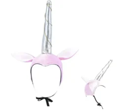 Cappello unicorno in schiuma rosa