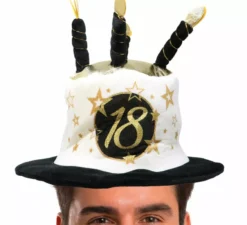 Cappello Vele Bianco e Nero 18 Anni