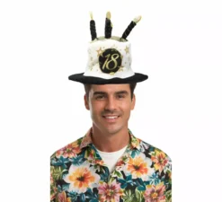 Cappello Vele Bianco e Nero 18 Anni
