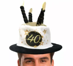 Cappello Vele Bianco e Nero Anni 40