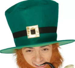 Cappello verde di San Patrizio o cuffietta di San Patrizio senza barba
