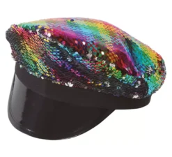 cap polizia Multicolor Paillettes Donne
