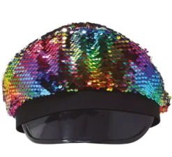 cap polizia Multicolor Paillettes Donne