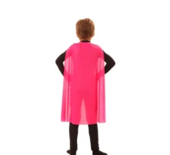 Cappotto da supereroe rosa 70 cm