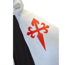 Cappotto medievale santiago blanca per adulti