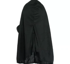 Cappuccio di stoffa nero per Halloween
