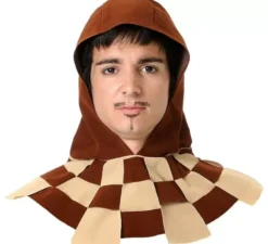 Cappuccio medievale marrone