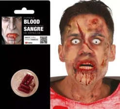 Capsule di sangue per Halloween