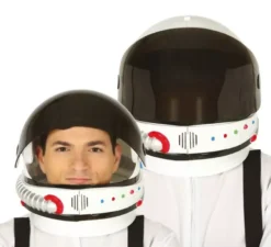 Casco da astronauta con visiera