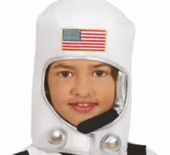 Casco da astronauta in tessuto per bambini