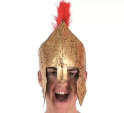 Casco da centurione romano con cresta