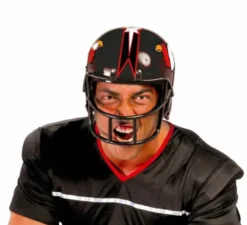Casco da football americano in vari colori 58/60 cm di circonferenza intern
