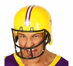 Casco da football americano in vari colori 58/60 cm di circonferenza intern