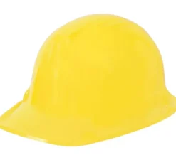 Casco da operaio o muratore di plastica