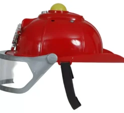 Casco da pompiere con sirena e luce