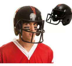 Casco del giocatore di football americano