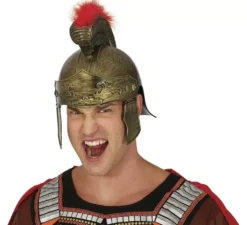 Casco del soldato romano