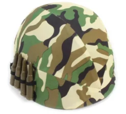 Casco mimetico con tessuto per bambini da 25 cm