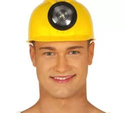 Casco operaio con luce