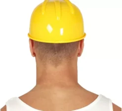 Casco operaio con luce