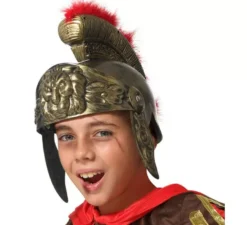 Casco romana con Plume