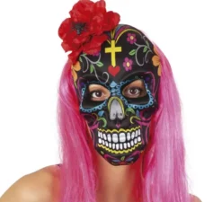 Catrina Maschera con Fiore e Spider