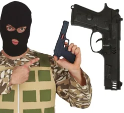 23 centimetri Pistola nera militare