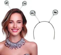 Cerchietti a forma di palla da discoteca