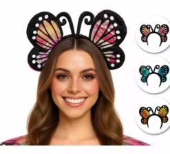 Cerchietto a forma di farfalla in colori assortiti