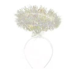 Cerchietto da angelo effetto olografico lucido