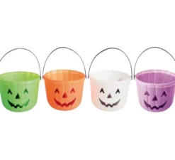 Cestino per caramelle in colori assortiti 18 cm
