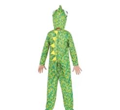 Chameleon costume verde per i bambini